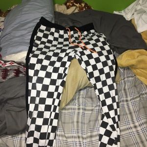 Elwood Checkerboard Joggers